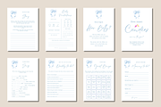 Blue Bow Baby Shower Bundle, a Presentation Template by Stellalunarts (Thumbnail 7 of 9)