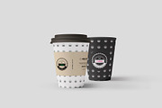 Coffe Paper Cups Mock-up 1, a Cups & Container Mockup by Nevada63 (Thumbnail 2 of 4)