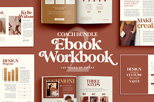 2in1 Bundle eBook + Workbook CANVA, a Magazine Template by Eviory