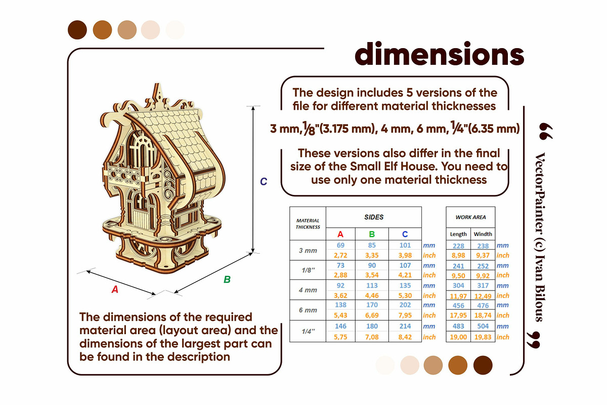 Fantasy Plant House - Laser Cut File, an Object Graphic by VectorPainter (Photo 15 of 17)