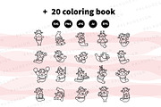 Cute Kawaii Cow Mermaid Character, an Animal Illustration by Palau (Thumbnail 11 of 12)