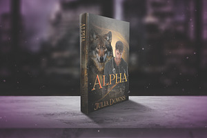 Alpha Wolf Premade Book Cover Design