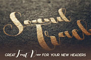 Soundtrack Font Duo, a Script Font by Deeezy (Thumbnail 4 of 7)
