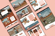Wanderess Squarespace Site Template, a Squarespace Template by The Humanista Co. (Thumbnail 3 of 12)