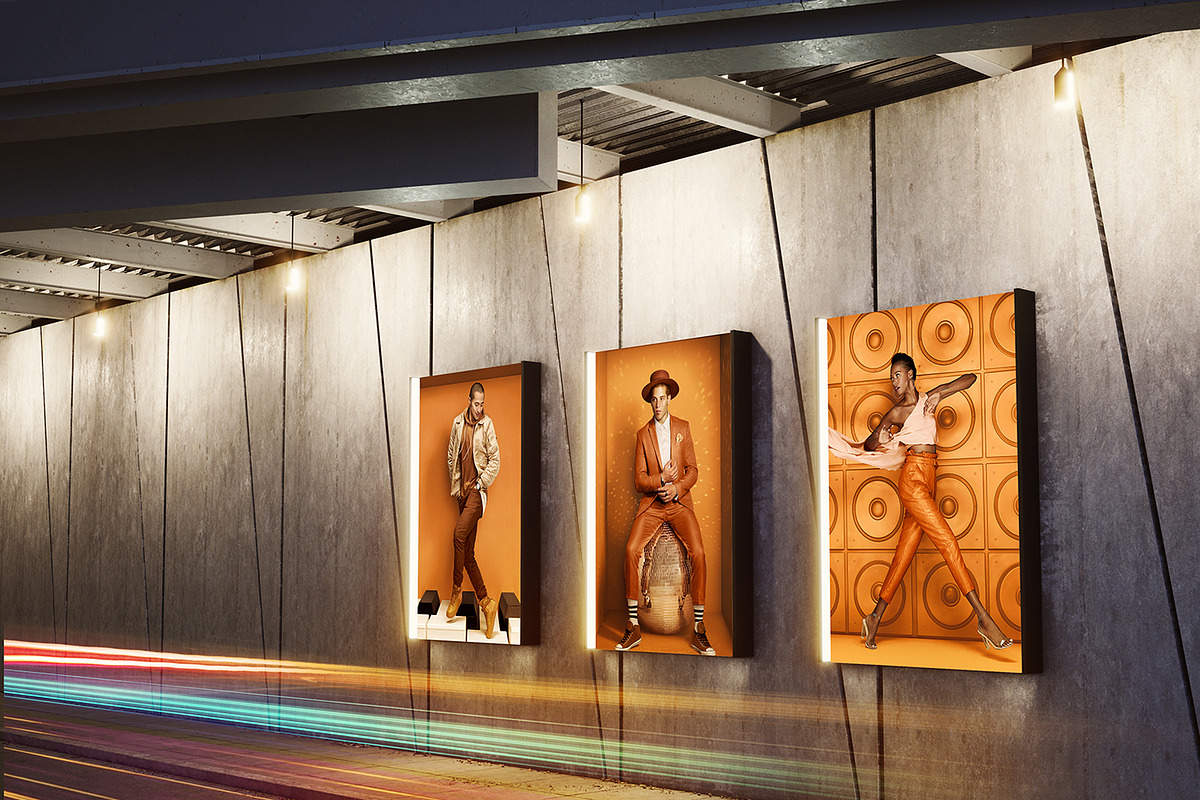 Under the Bridge - Billboard Mock-up, an Advertising Mockup by GK Creative (Photo 6 of 8)