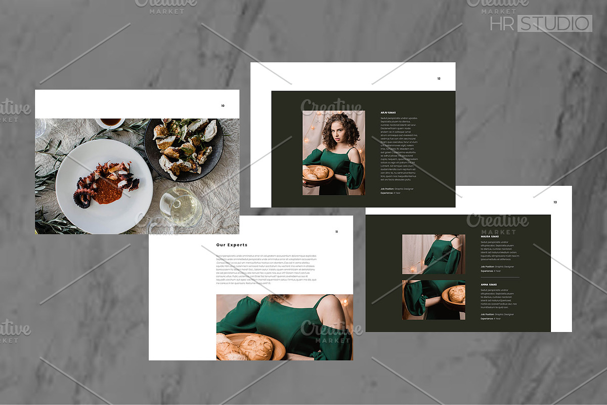 Project Proposal  |  Adobe InDesign, a Brochure Template by HR Studio (Photo 4 of 8)