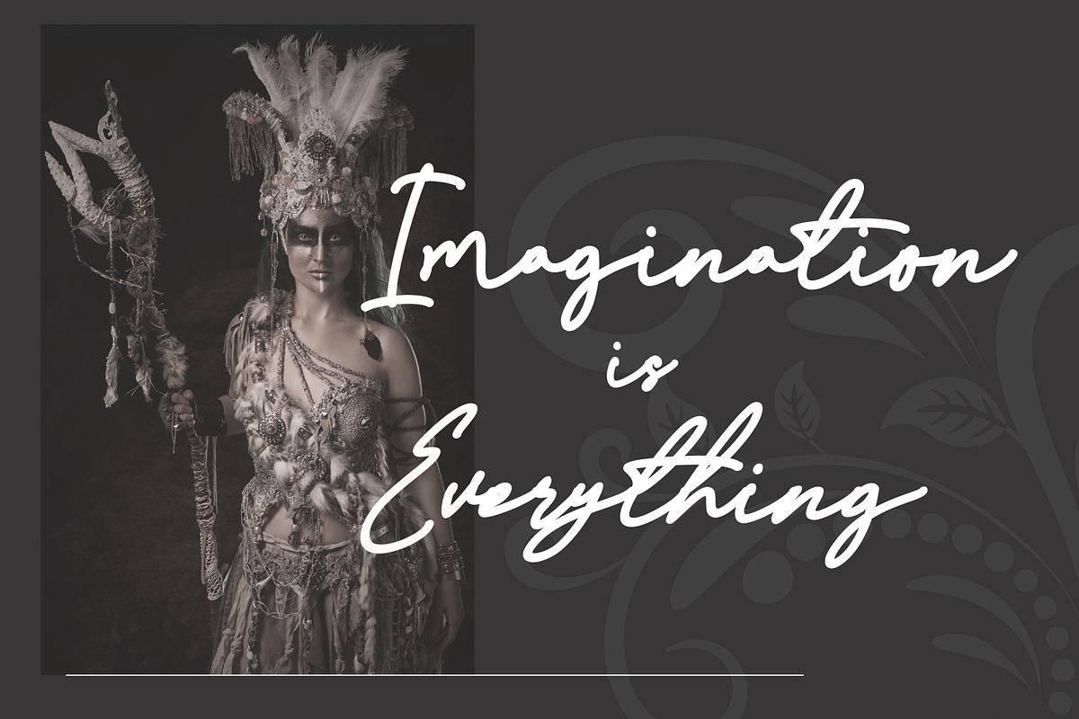 Fantasia - Signature style font, a Script Font by mahstudios (Photo 2 of 8)
