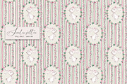 Bunny Card & Seamless pattern, a Pattern Graphic by SirenaArt (Thumbnail 5 of 11)