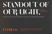 Redland, a Serif Font by FactoryType Studio (Thumbnail 7 of 10)