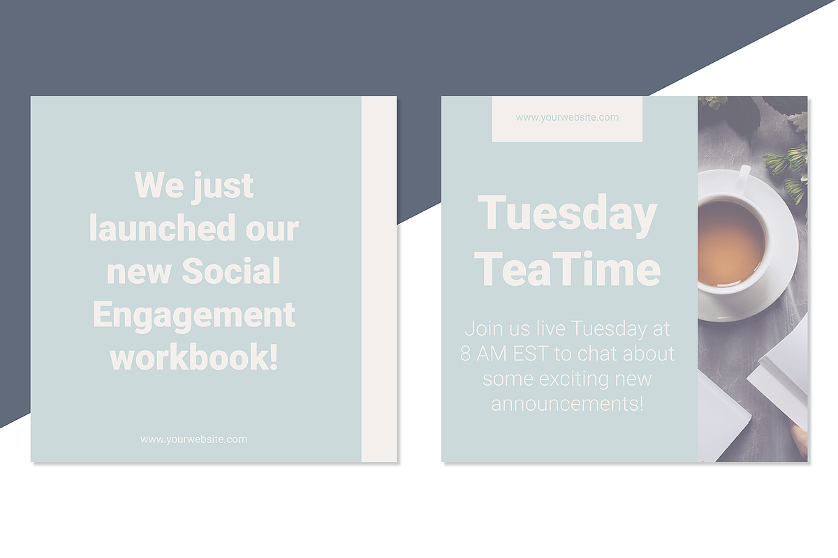 Clean and Minimal Instagram Posts, a Social Media Template by Hunt Family Design (Photo 5 of 7)