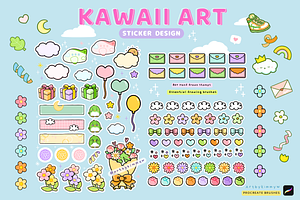 Procreate Sticker Design Stamp Pack