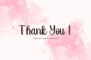 Handwritten, a Script Font by SaktiAvellin (Thumbnail 6 of 6)