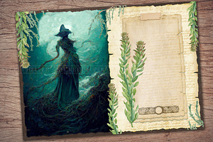 Sea Witch Scrapbook Kit