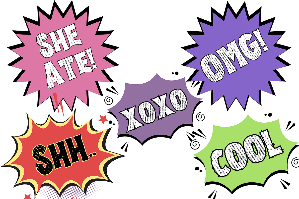 23 POP UP STICKERS PNG BUNDLE, a Decorative Illustration by ClipArtTime (Photo 2 of 3)