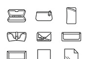 Bundles Set Optical Store Icons, an Outline Icon by adenpinkstore (Thumbnail 22 of 44)