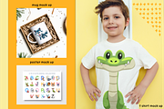 A to Z Cute Animal Collection, an Animal Illustration by arsansp (Thumbnail 4 of 4)