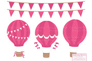 Crayon Box Girl Hot Air Balloons, an Illustration by Amanda Ilkov (Thumbnail 3 of 5)