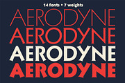 Aerodyne Font Family, a Serif Font by Mysterylab Designs (Thumbnail 1 of 9)