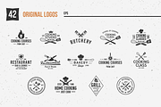 Vintage Food business logo set, a Branding & Logo Template by DenysHolovatiuk (Thumbnail 7 of 13)