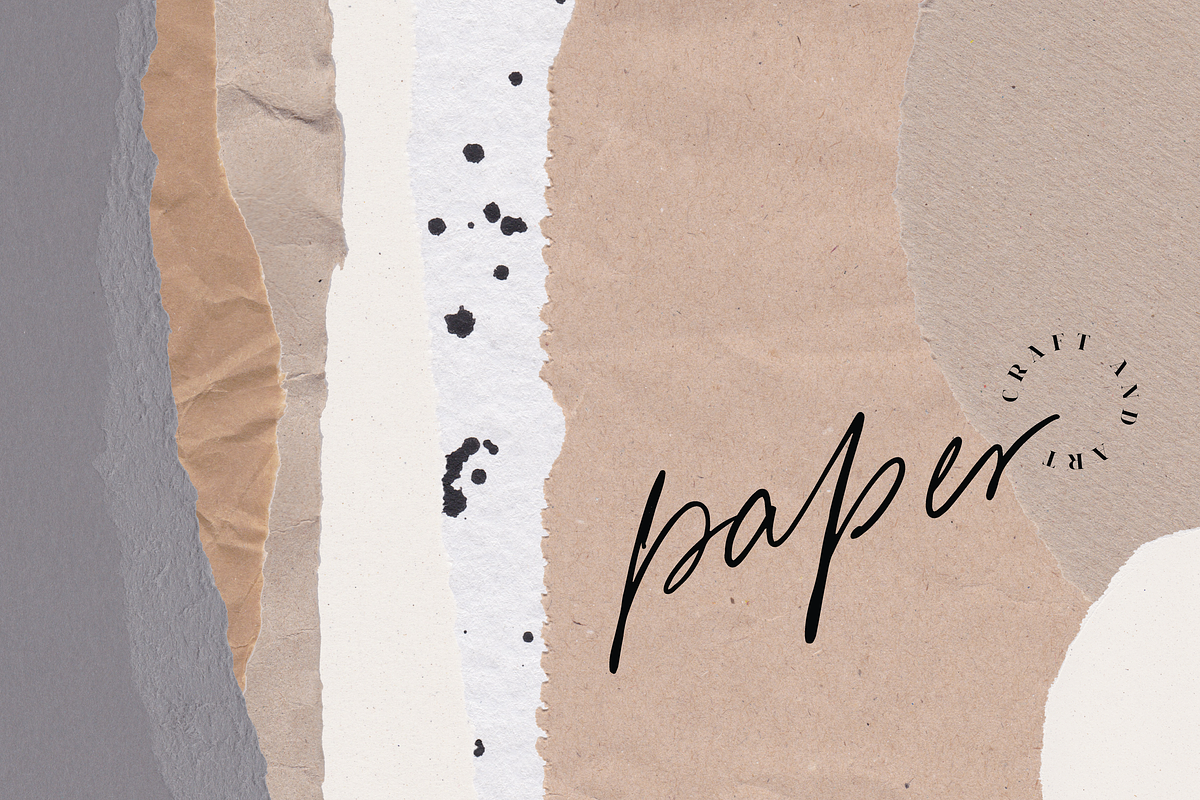 PAPER / CRAFT AND ARTIST TEXTURE, a Texture Graphic by KruthDesign