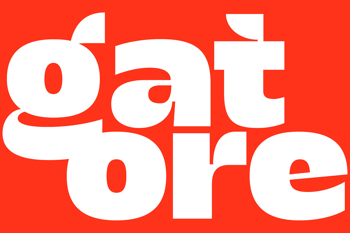 Gatore - Bold Display, a Sans Serif Font by Get Studio (Photo 15 of 16)