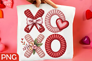 Handmade Style XOXO Valentine Design, an Illustration by RobertsArt (Thumbnail 3 of 4)
