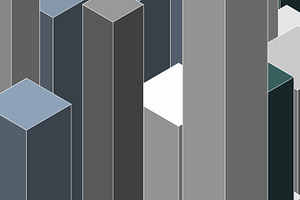 abstract skyscrapers art grays on white white border, a Photo by WorldOfPhotos