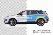 Luxury Compact SUV Wrap Mockup Set, a Product Mockup by Halal Graphic Studio (Thumbnail 5 of 15)