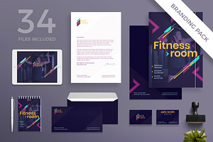 Branding Pack Fitness Gym