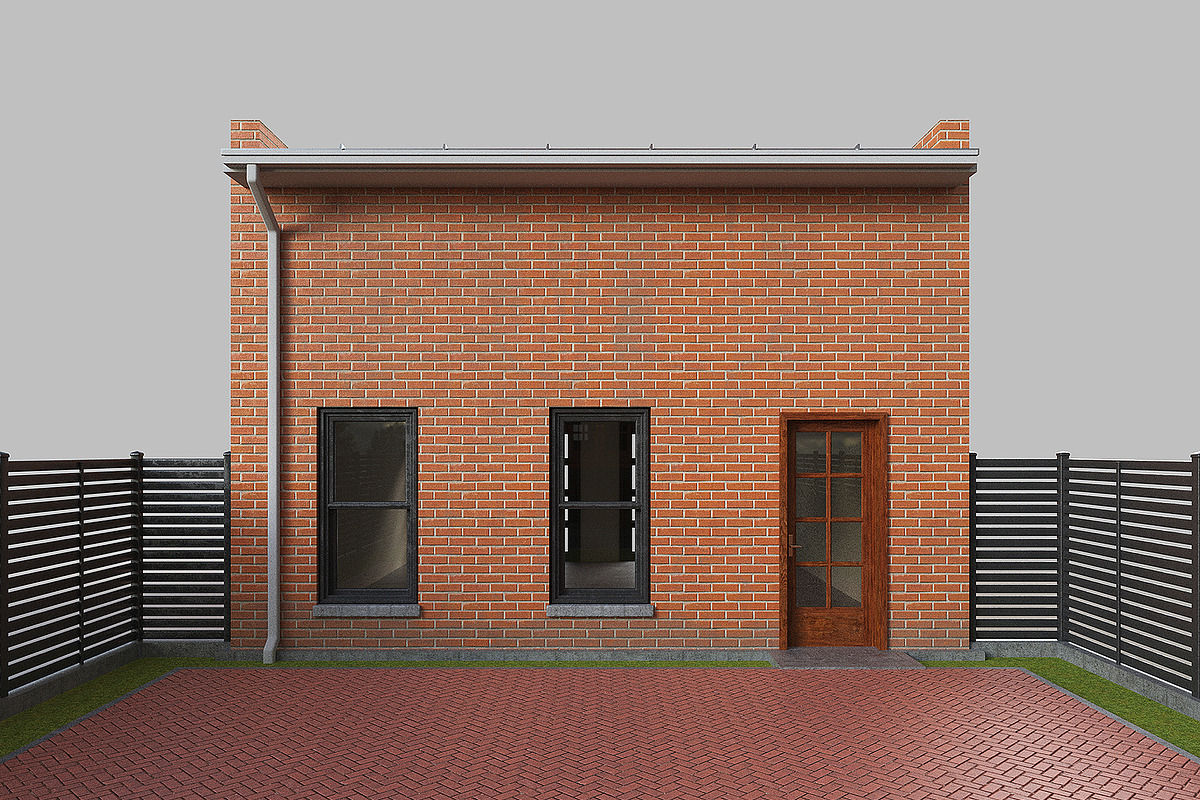 Brownstone townhouse, an Architecture 3D Model by happy brush (Photo 7 of 8)