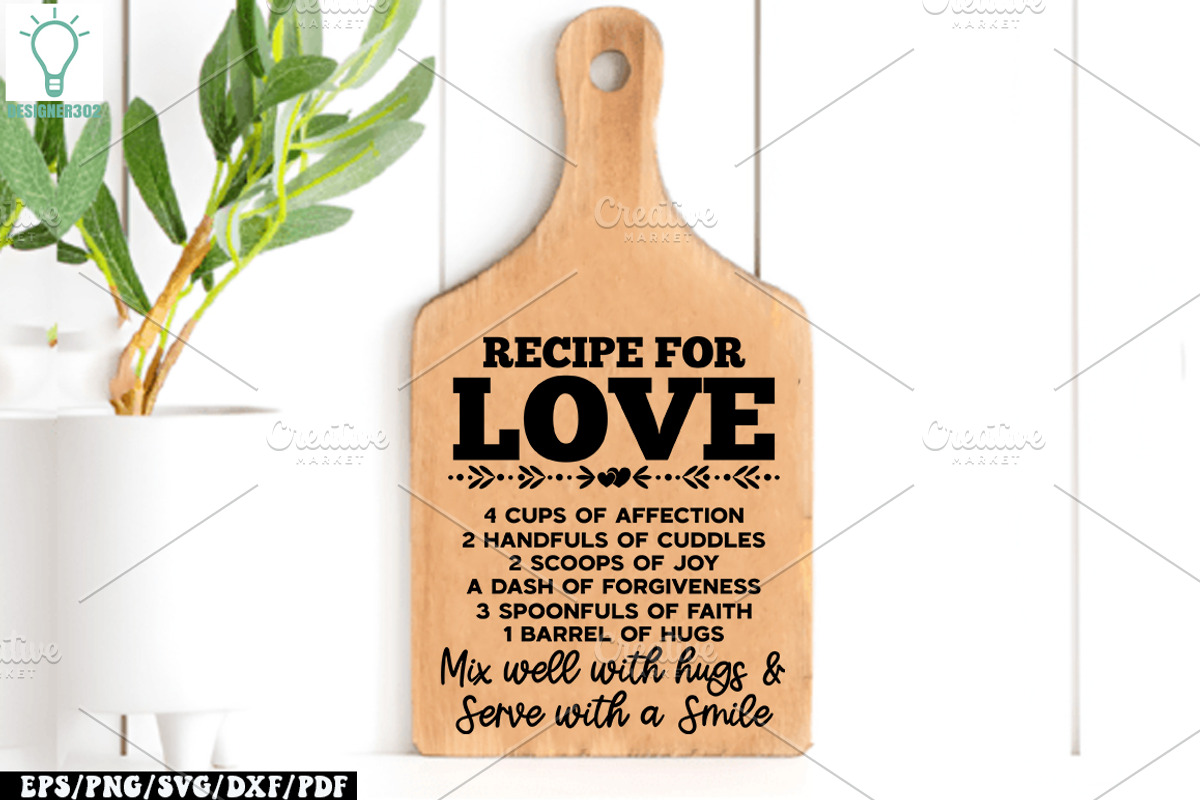 Family Recipe SVG Bundle, Recipe SVG, an Illustration by Designer302 (Photo 23 of 23)