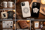 Mystic Witchy Clipart Bundle Magic, an Object Graphic by PassionPNGcreation (Thumbnail 3 of 5)