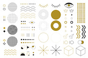 70 Memphis elements. Vector., a Pattern Graphic by KENO Mascots (Thumbnail 2 of 5)