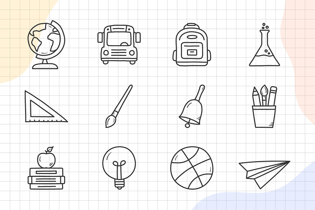 Back to School Banners & Icons, an Education Illustration by PixMarket (Photo 4 of 4)
