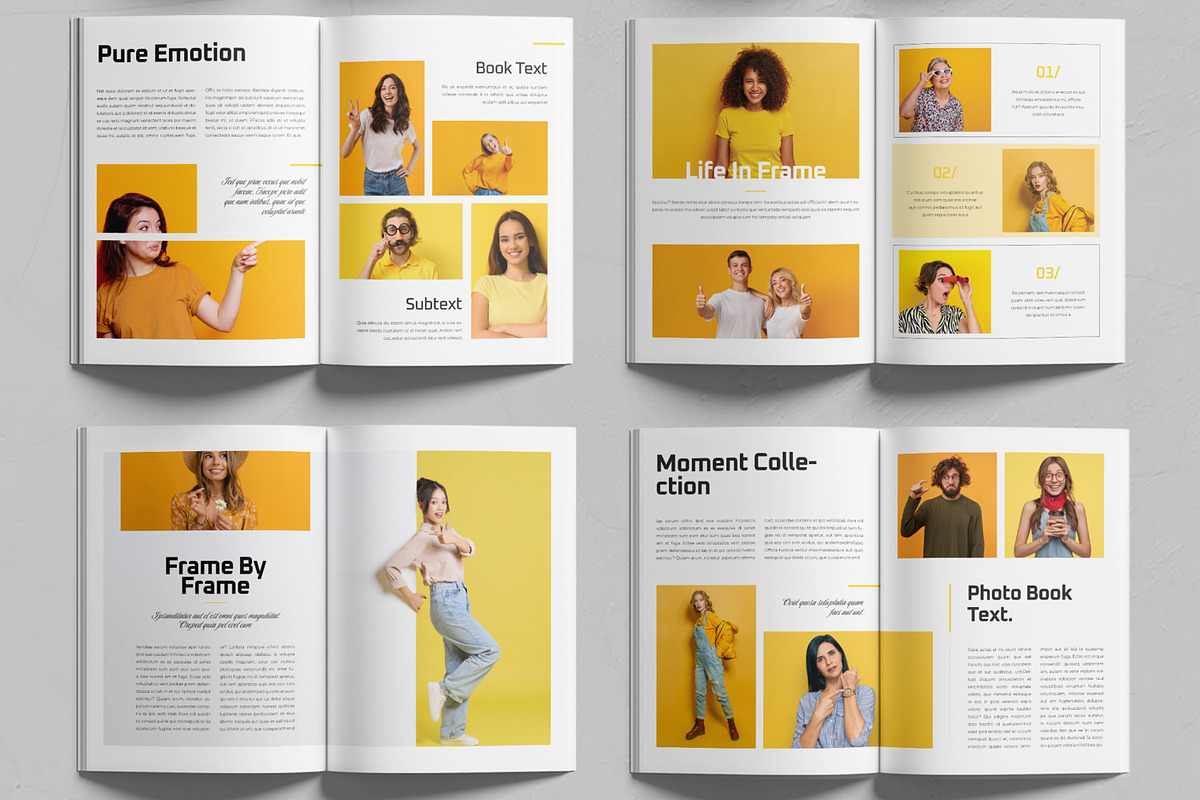 Photo Book Magazine Template, a Magazine Template by MightyDesign (Photo 3 of 6)