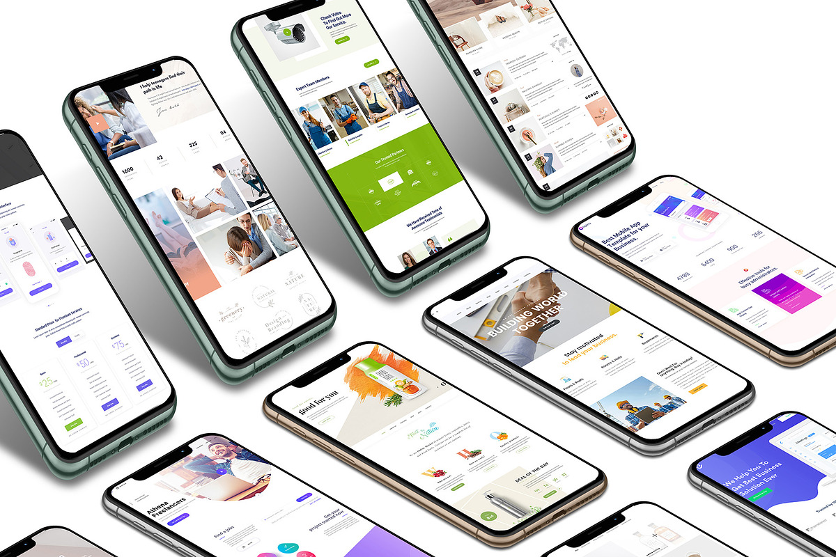 ALL 3D iPHONE MOCK-UP BUNDLE VOL-I3, an iPhone Mockup by Graphicsworld125 (Photo 1 of 22)