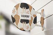 Food Abstract backgrounds & patterns, a Pattern Graphic by kavoon (Thumbnail 2 of 7)