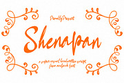 Shenapan Script, a Handwritten Font by Madjack.font (Thumbnail 1 of 10)