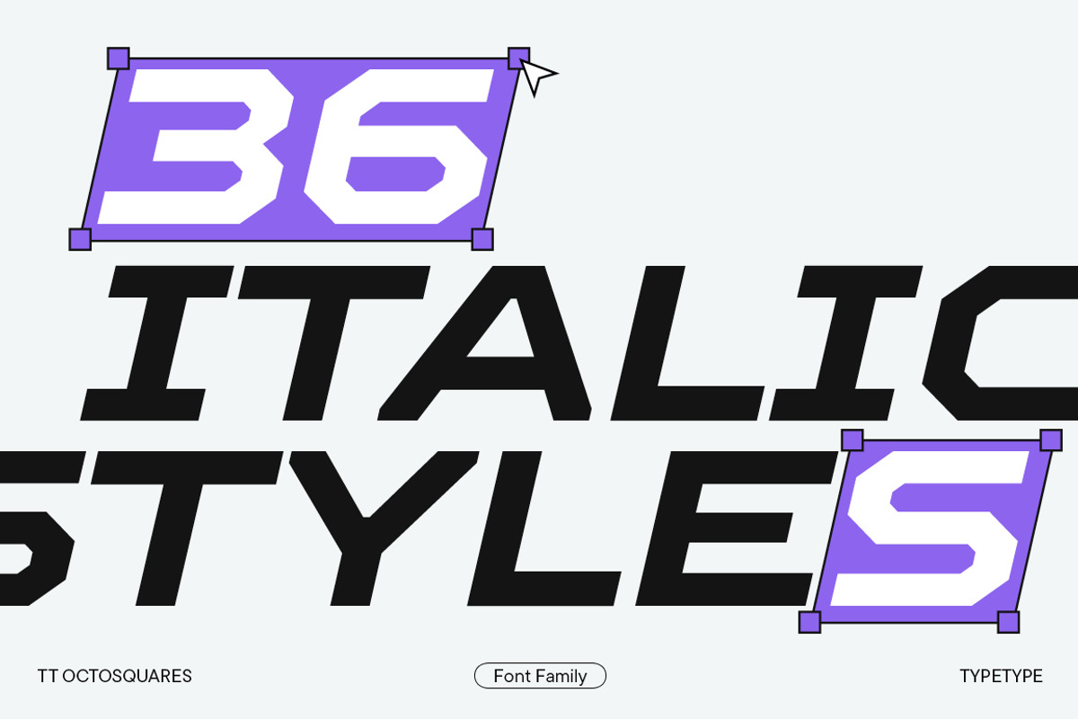 TT Octosquares Expanded, a Sans Serif Font by TypeType (Photo 2 of 6)