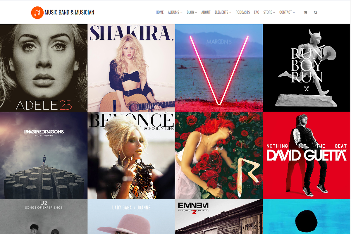 Music Band Musician WordPress Theme, a WordPress Template by Visualmodo (Photo 4 of 18)