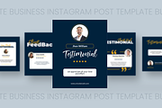 Client Testimonial - Instagram Post, a Social Media Template by UnicodeID (Thumbnail 4 of 5)
