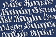 Beathend Display Script, a Script Font by Letterhend Studio (Thumbnail 7 of 9)