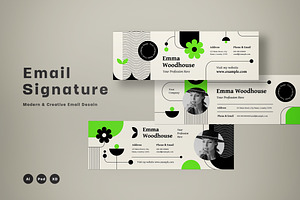 Email Signature, an Email Template by graphicook