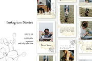 Instagram Post and Stories Template, a Social Media Template by OlgaSerbun (Thumbnail 2 of 7)
