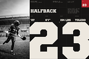 Athletic Union - College Typeface, a Slab Serif Font by HipFonts (Thumbnail 3 of 18)