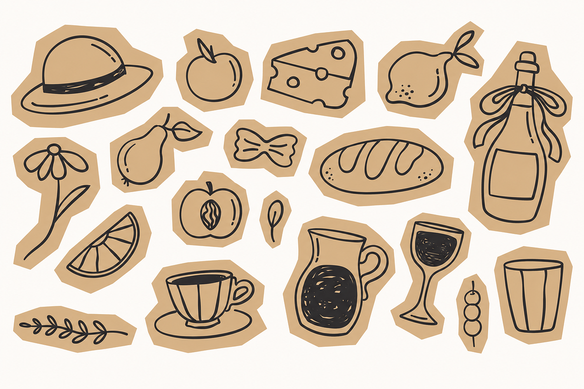 Paper Cut-Out Scrapbook Bundle, a Decorative Illustration by Anna Studio (Photo 21 of 28)