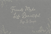 Adorie Halfo - Rustic Simple Script, a Script Font by HypeWorksCo (Thumbnail 9 of 15)