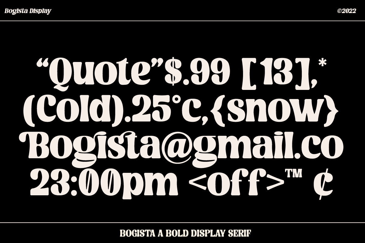 Bogista Bold Elegant Serif Font, a Serif Font by Ronny Studio (Photo 11 of 14)