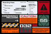 Gemini Cluster - Expanded Fonts, a Sans Serif Font by HARMNESSLESS (Thumbnail 11 of 11)
