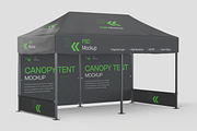 Outdoor Tent Mockup, a Merchandise Mockup by graphicsauce (Thumbnail 3 of 4)